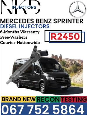 Mercedes Benz Sprinter Bosch Diesel injectors 