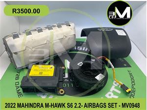 AIRBAGS SET - MAHINDRA M-HAWK S6