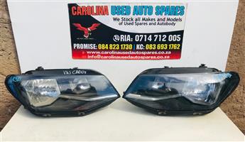 VW Caddy left and right side halogen headlight (2016-2021)