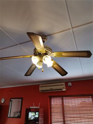 Three ceiling fans for sale