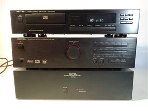 Rotel CD, Preamp & Power Amp Hi-fi