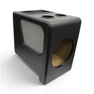 10″ Vinyl Subwoofer Enclosure with Cup Holders Suitable for Ford Ranger