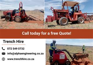 Trench Hire