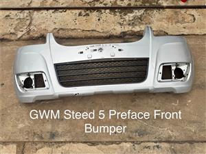GWM Steed 5 Preface Front Bumper