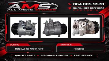 New Mercedes-Benz M642 Blue TEC Aircon Pump / A/C Compressor