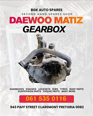 Daewoo matiz gearbox 