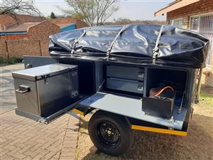 Offroad camping trailers