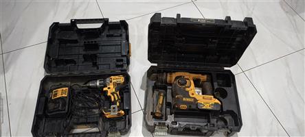 Dewalt 18v cordless drills x2
