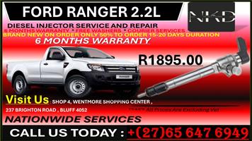 FORD RANGER 2.2 DIESEL INJECTORS