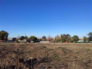 This 1115m² vacant residential stand is situated in the peaceful rural town of Derby