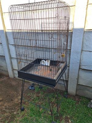 Bird cage with stand for sale 