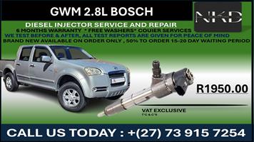 GWM 2.5L Diesel Injectors 