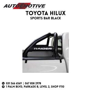 Toyota Hilux Roll Bar - Black