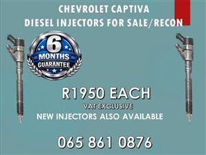 CHEVROLET CAPTIVA BOSCH DIESEL INJECTORS FOR SALE NATIONWIDE