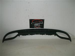 Mercedes W205 rear bumper diffuser