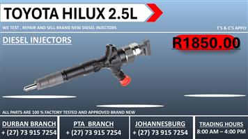 Toyota Hilux Diesel Injectors 