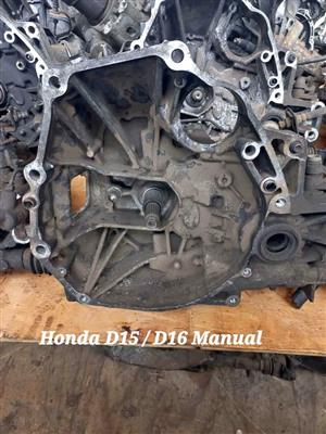 HONDA D15 / D16 MANUAL GEARBOX AVAILABLE