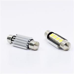 SMD Interior 4 LED Bulbs with Canceller - 41mm (white)