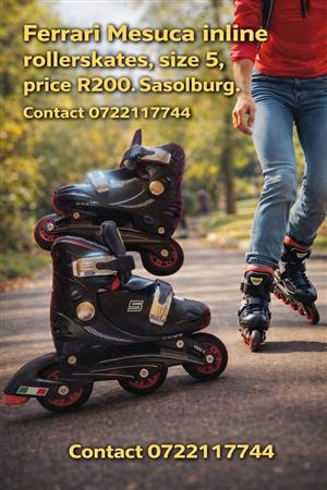 Ferrari Mesuca Inline Skates