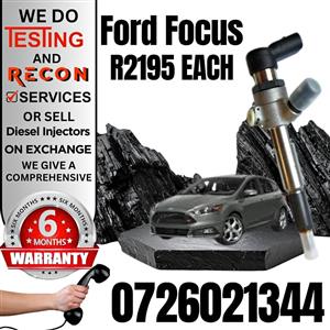 Ford Focus diesel injectors for sale