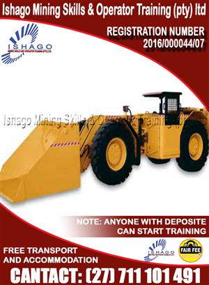 LHD SCOOP  TRAINING SKILL S CENTER AT RUSTENBURG 