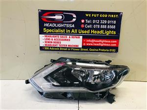 Nissan X-trail left side headlight 