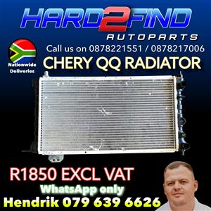 CHERY QQ RADIATOR R1850 EXCL VAT 