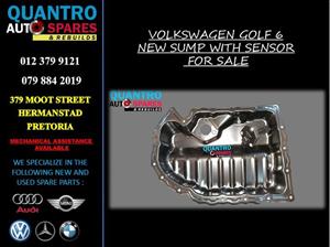 Volkswagen Golf 6 New Sump With Sensor 