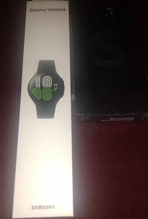 Brand new sealed Samsung S22 Ultra and Samsung Watch 4