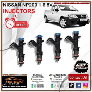 NISSAN NP200 1.6 8V INJECTORS