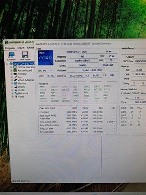 Intel Core I7 11700 Desktop Processor (11th Gen)