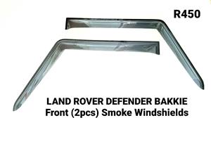 Land Rover Defender Bakkie Front Smoke Colour Windshields