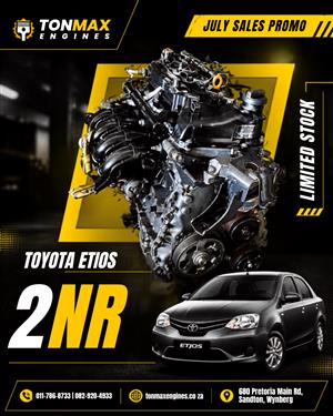 Toyota Etios 2NR Engine