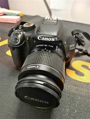 Canon 550D Digital Camera with 18-55mm Lens + Charger. 6 Months Warranty, Layby 3 Months