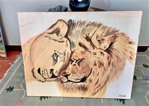 Selection of oil paintings