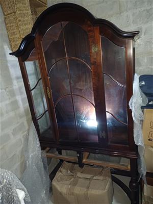 Antique display cabinet for sale