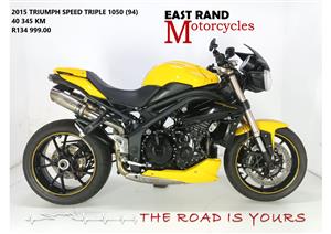 2015 Triumph Speed Triple 1050 94 // Finance Available