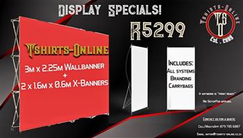 BANNERWALL + X-FRAMES