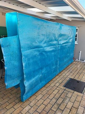 Pool cover pvc (3x8m) second hand 