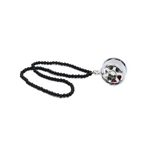 JDM Wheel with Hanging Pendant (Chrome)
