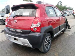 TOYOTA ETIOS CROSS STRIPPING FOR SPARES