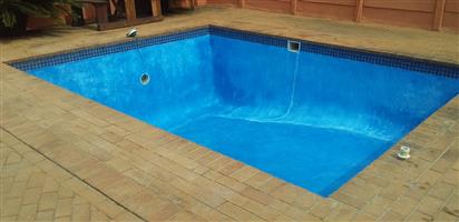 Swimming pools for sale. 