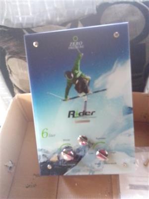 Gas geyser brand new