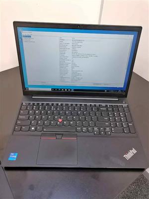 Lenovo ThinkPad E15, i7 12th Gen,8Gb Ram, 256GB SSD Storage, With Charger,6 Months Warranty