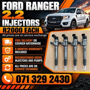 FORD RANGER 2.2 INJECTORS FOR SALE WITH WARRANTY INCLUDED 