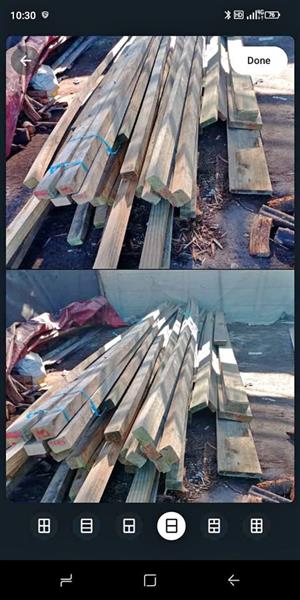 Surplus construction timber : branders, purlins , framing ...