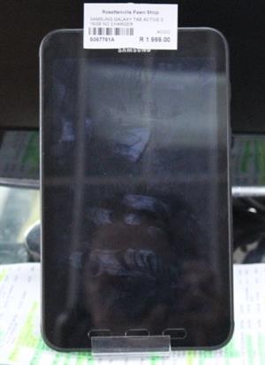 SAMSUNG GALAXY TAB ACTIVE 2 16GB NO CHARGER (S067761A)