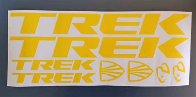 TREK Bicycle frame stickers decals sets
