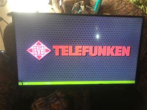 48 inch telefunken tv with dvd playet