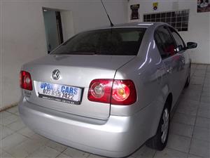 2014 VW POLO VIVO Sedan 1.4Comfortline MANUAL silver color Petrol 75000km